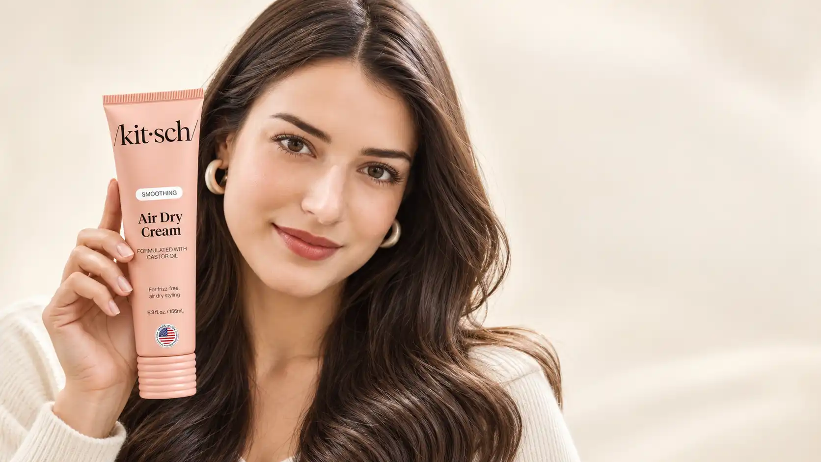 Kitsch Smoothing Air Dry Cream