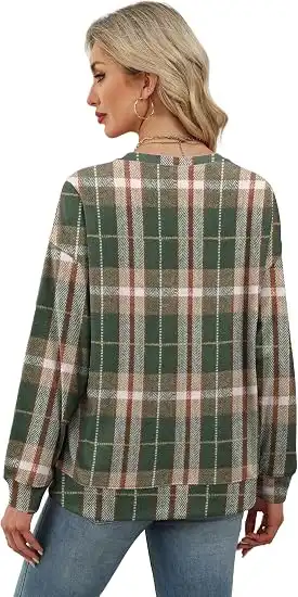 RUMIA Crew Neck Sweatshirt for Women