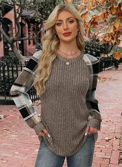 WIHOLL Long Sleeve Shirts for Women