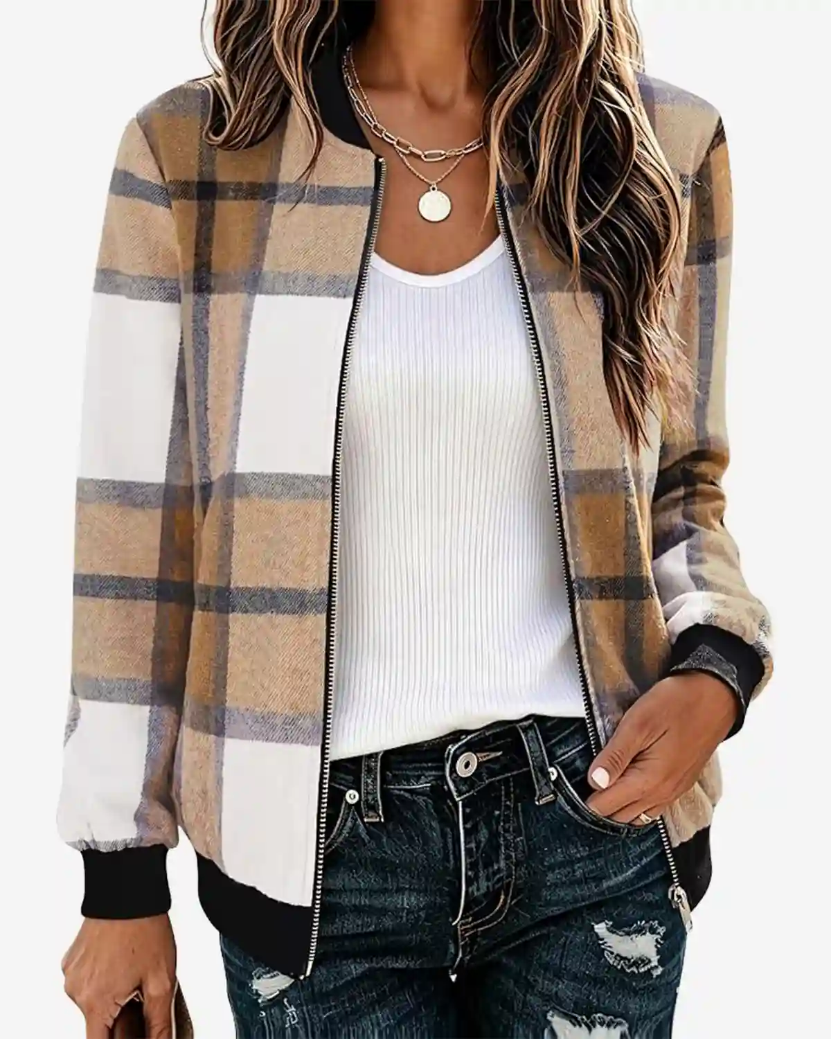 ZEAGOO Women's Flannel Jacket